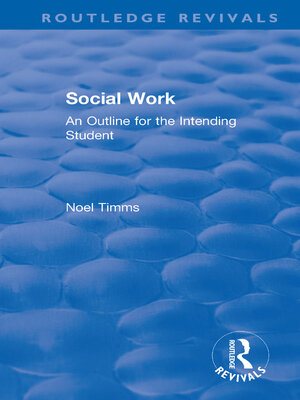 cover image of Social Work